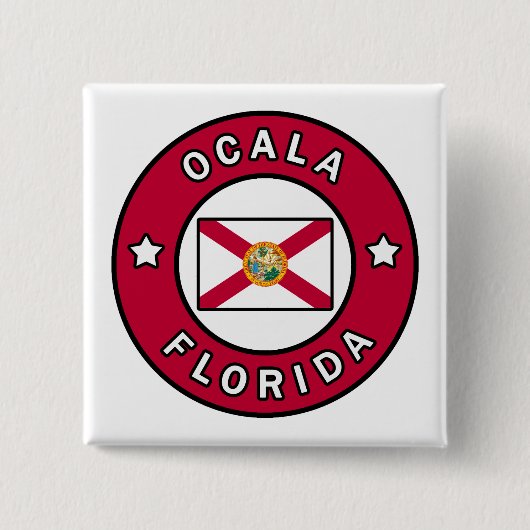 Ocala Florida Button (Vorderseite)