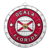 Ocala Florida Dartscheibe (vorne)