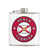 Ocala Florida Flachmann (Vorderseite)