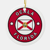 Ocala Florida Keramik Ornament (Vorne)