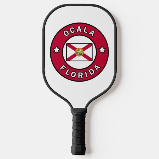 Ocala Florida Pickleball Schläger (Rückseite)