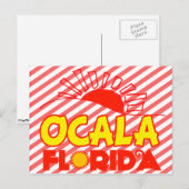 Ocala, Florida Postkarte (Vorne/Hinten)