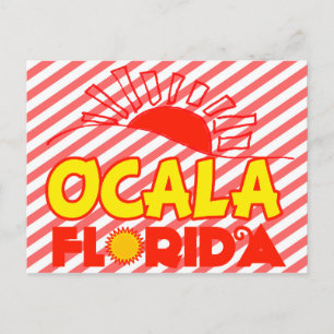 Ocala, Florida Postkarte