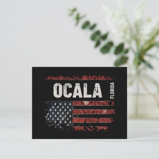 Ocala Florida Postkarte (Stehend Vorderseite)