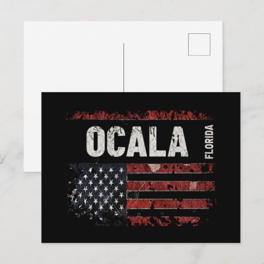 Ocala Florida Postkarte (Vorne/Hinten)