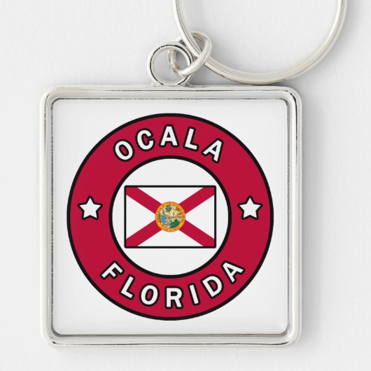 Ocala Florida Schlüsselanhänger (Vorne)