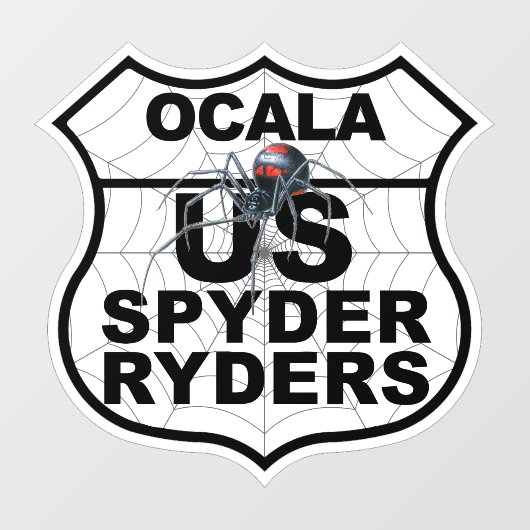 Ocala Kapitel - Aufkleber Kapitel Logo (Blatt)