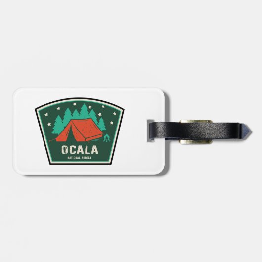 Ocala National Forest Camping Gepäckanhänger (Rückseite horizontal)