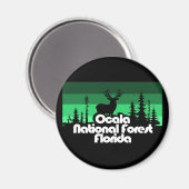 Ocala National Forest Florida Magnet (Vorderseite/Rückseite)