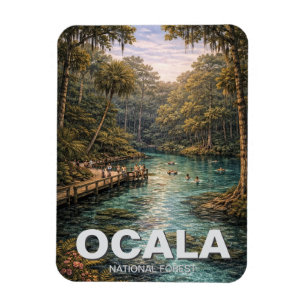 Ocala National Forest Florida Reise Magnet