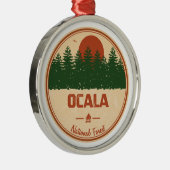 Ocala National Forest Ornament Aus Metall (Rechts)
