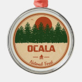 Ocala National Forest Ornament Aus Metall (Vorne)