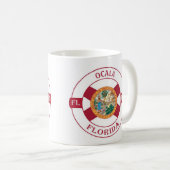 Ocala - Siegel von Florida Tasse (VorderseiteRechts)