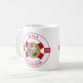 Ocala - Siegel von Florida Tasse (Vorderseite Links)