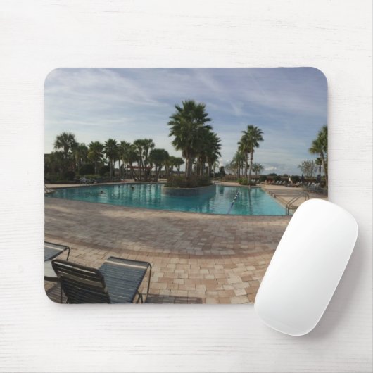 Ocala Swimmingpool Mousepad (Mit Mouse)