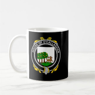 O'Callaghan Coat of Arms Family Crest Kaffeetasse