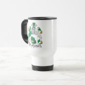 O'Callaghan-Familienwappen Reisebecher (Vorderseite Links)
