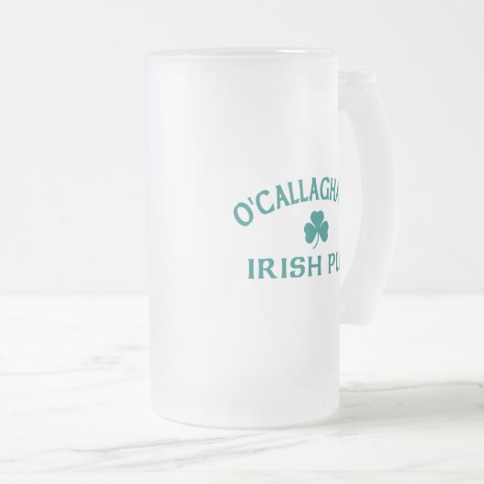 O'Callaghans Irish Pub Mattglas Bierglas (VorderseiteRechts)
