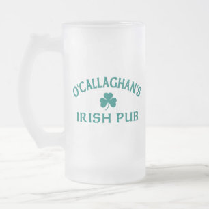 O'Callaghans Irish Pub Mattglas Bierglas