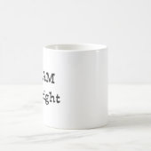 Ocam hatte recht kaffeetasse (Mittel)