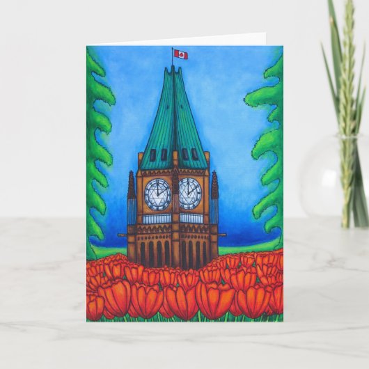 O'Canada Gruß-Karte Karte (Vorderseite)