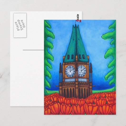 O'Canada Post Card Postkarte (Vorne/Hinten)