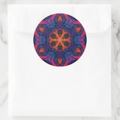 Ocanayia Fraktal Mandala Sticker (Tasche)
