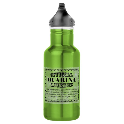 Ocarina-Lizenz Edelstahlflasche (Rechts)