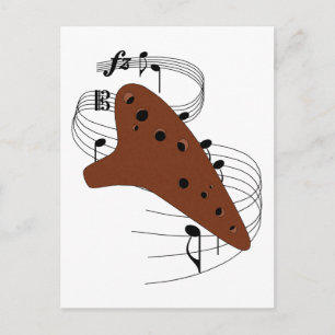 Ocarina Postkarte