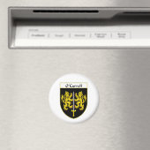 O'Carroll Coat of Arms/Familienwappen Magnet (In Situ (Geschirrspüler))