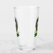 O'Casey/Casey Irish Shield Personalisiertes Biergl Glas (Links)