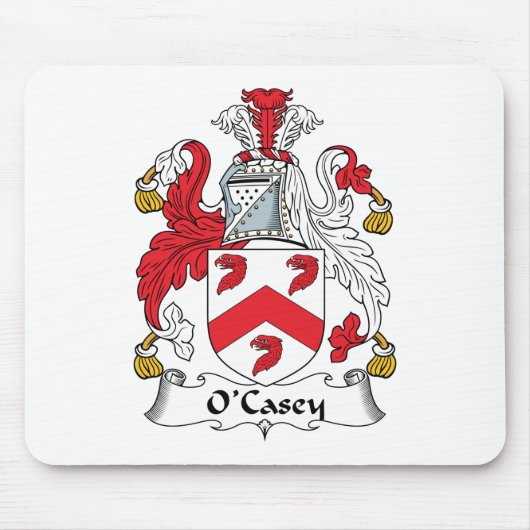 O'Casey Familienwappen Mousepad (Vorne)
