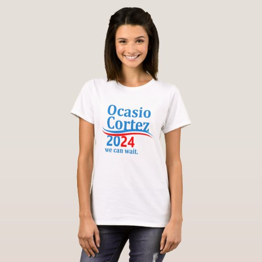 OCASIO CORTEZ 2024 T-Shirt (Vorne ganz)