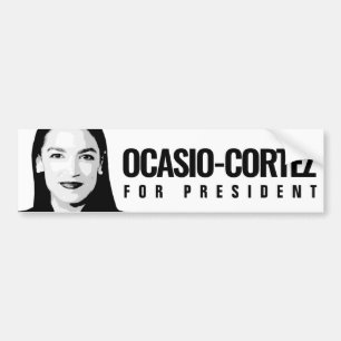 Ocasio-Cortez für den Präsidenten Autoaufkleber