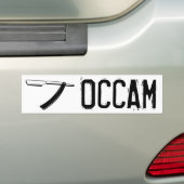 Occam-Razor Autoaufkleber (Auf Auto)