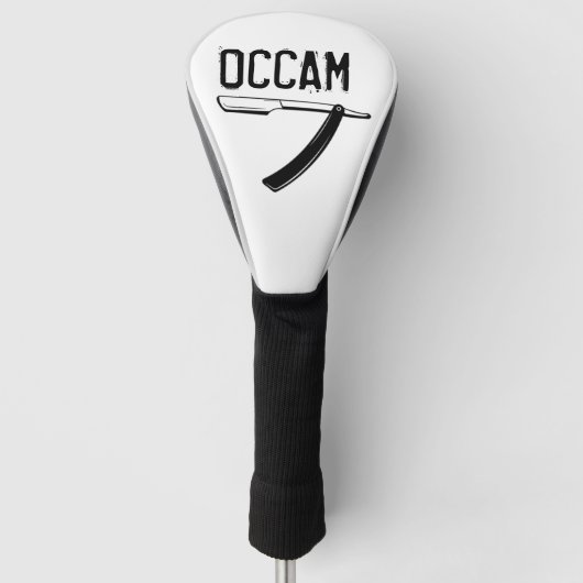 Occam-Razor Golf Headcover (Vorderseite)