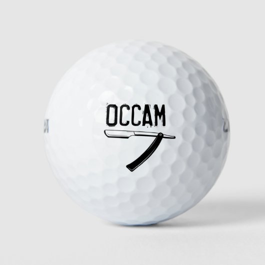 Occam-Razor Golfball (Vorderseite)
