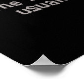 Occam-Razor-Prinzip Poster (Ecke)