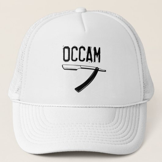 Occam-Razor Truckerkappe (Vorderseite)
