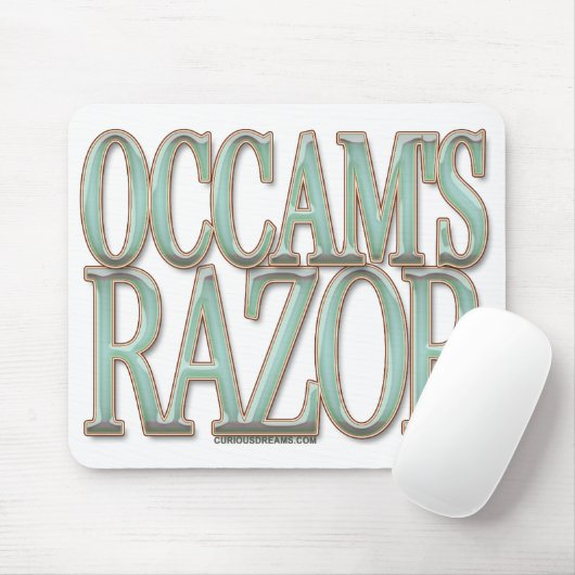 Occams Rasiermesser Mousepad (Mit Mouse)