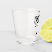 Occams Rasiermesser Schnapsglas (Links)