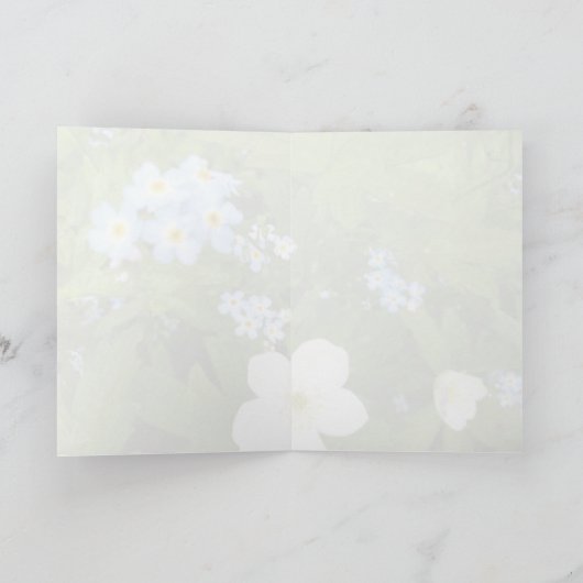 Occasion Card: Denken Sie an Sie Karte (Innenseite)
