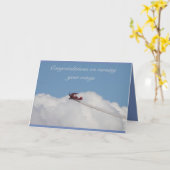 Occastions Karte für die Gewinnung einer (Gelbe Blume)