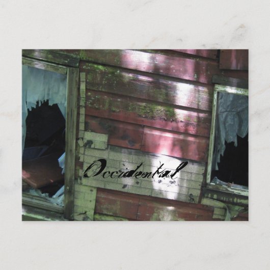 Occidental, Ca. Postkarte (Vorderseite)