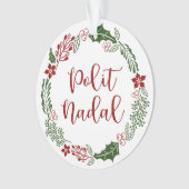 Occitan Frohe Weihnachtsfeier, Polit Nadal Ornament (Vorderseite)