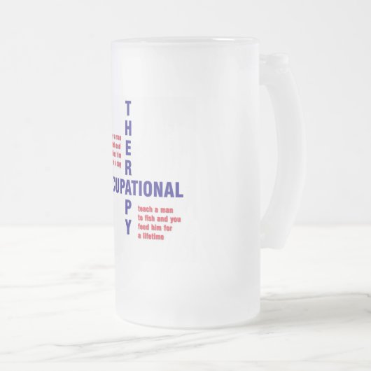 OccThy D2M1 Mattglas Bierglas (VorderseiteRechts)