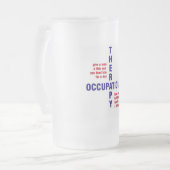 OccThy D2M1 Mattglas Bierglas (Vorderseite Links)