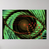 Occular Vortex von Izana Poster (Vorne)