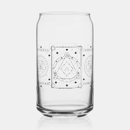 Occuled Sacred Geometry Celestial Glass Wrap Dosenglas