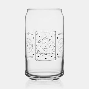 Occuled Sacred Geometry Celestial Glass Wrap Dosenglas